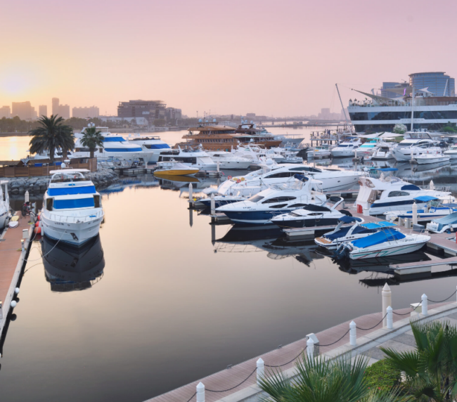 Dubai creek marina