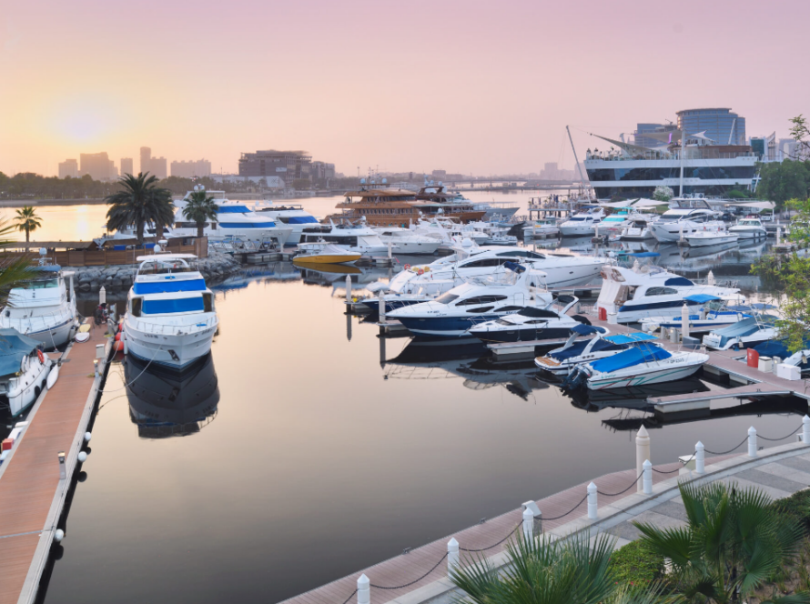 Dubai creek marina